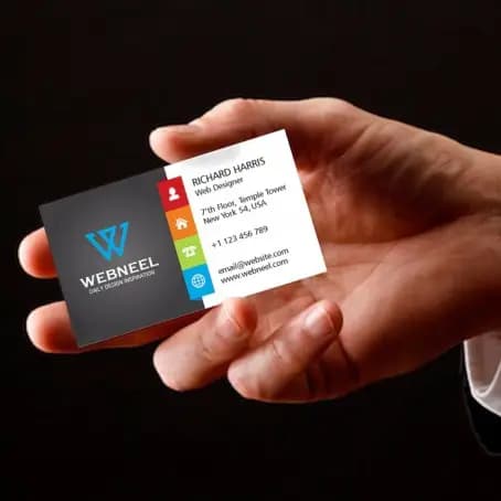 Single Side Visiting Cards